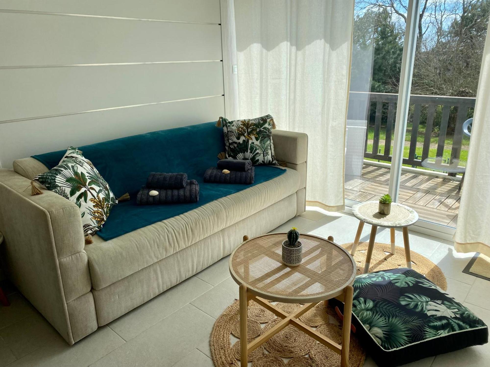 Studio Blue Horizon Vue Mer Guidel-Plage Exterior photo